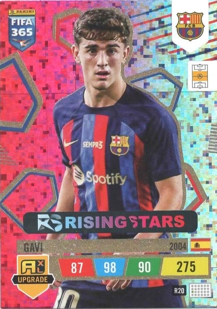 Gavi 2023 Panini Adrenalyn XL FIFA 365 Upgrade