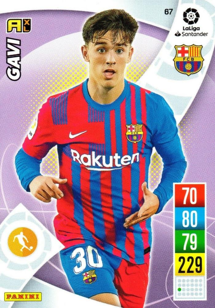 Gavi 2021 Panini Adrenalyn XL La Liga