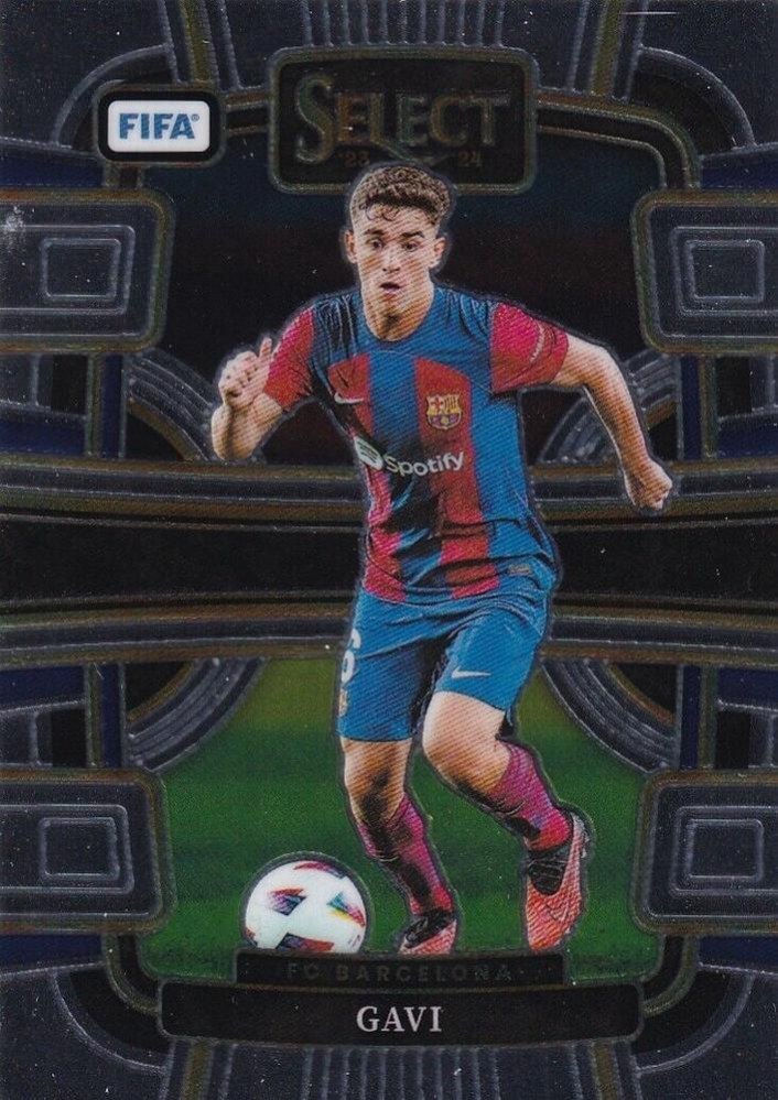 Gavi 2023 Panini Select Set FIFA - Terrace - Zebra /25