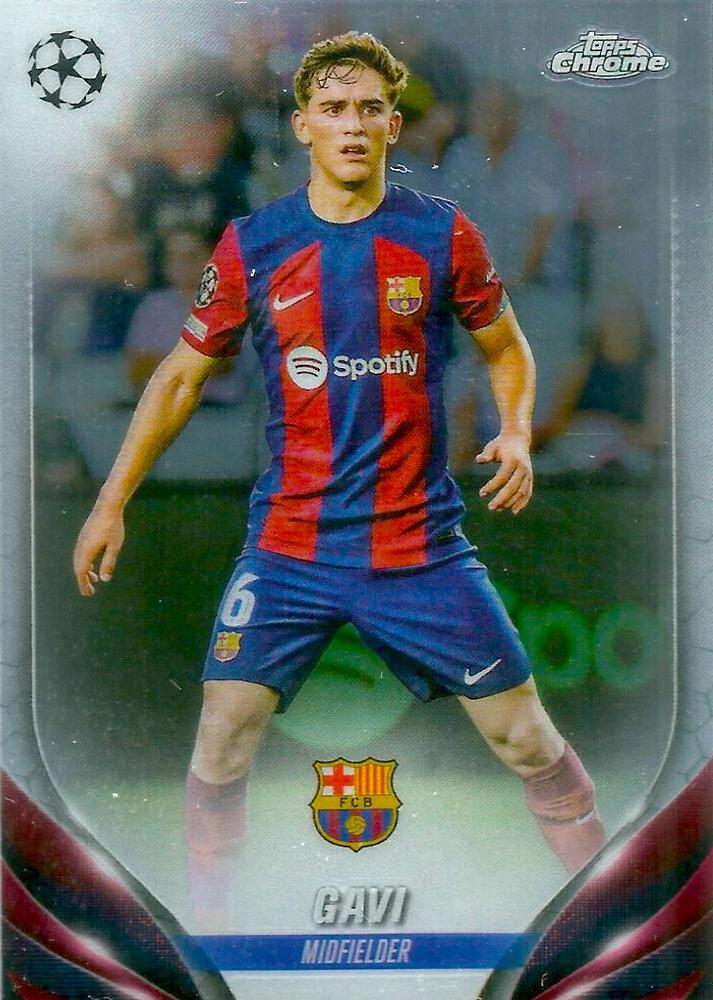Gavi 2023 Topps Chrome UEFA Club Competitions