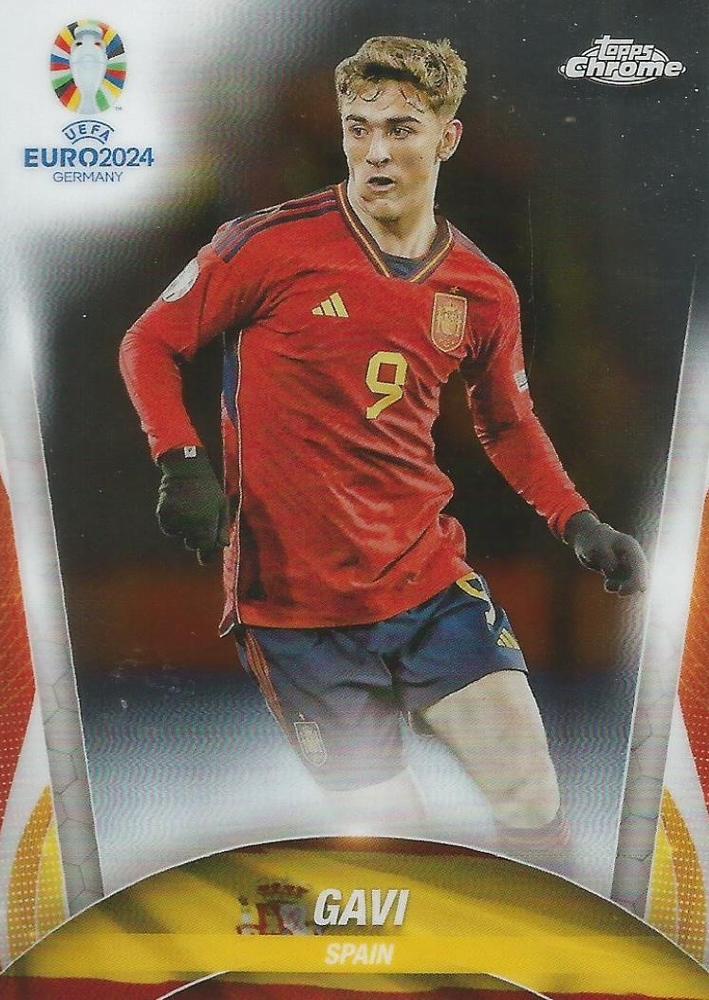 Gavi 2024 Topps Chrome UEFA EURO