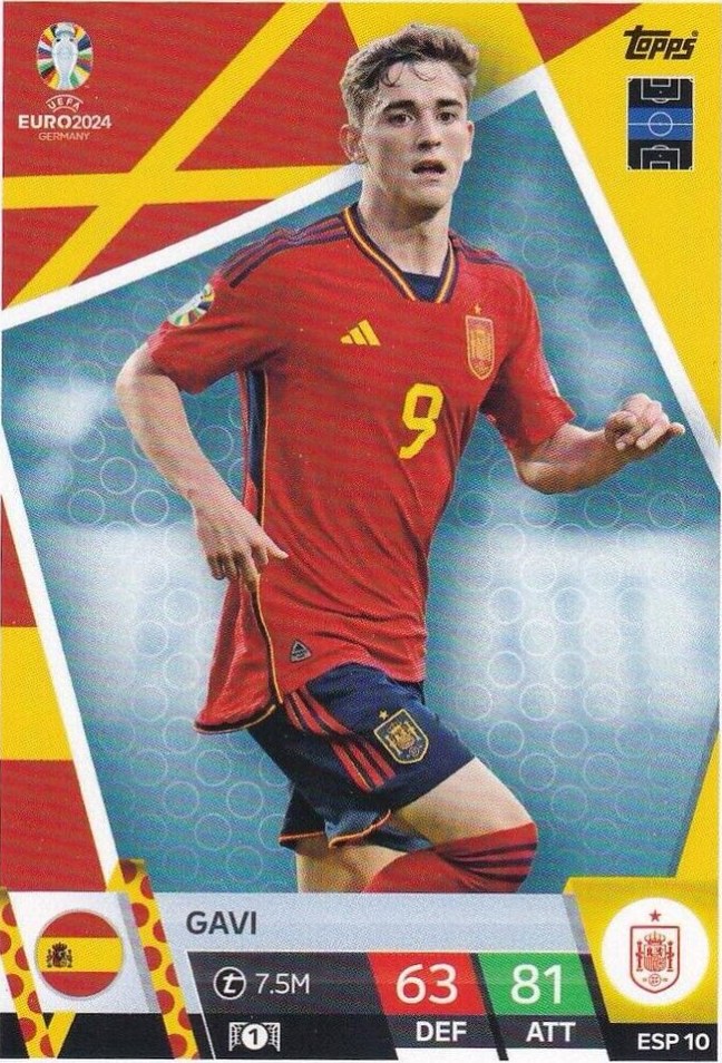 Gavi 2024 Topps Match Attax UEFA EURO