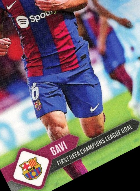 Gavi 2023 Topps Now UEFA Champions League