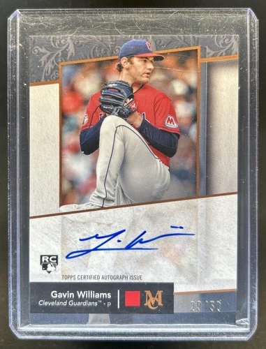 Gavin Williams 2024 Topps Museum Copper /50