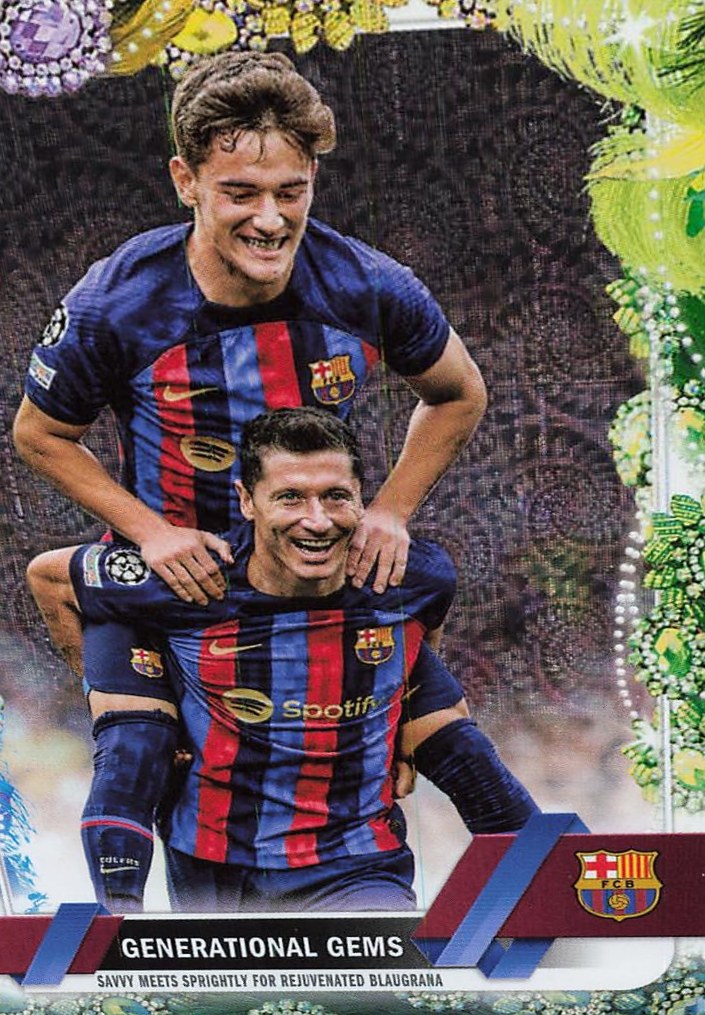 Generational Gems 2022 Topps UEFA Club Competitions Carnaval Edition