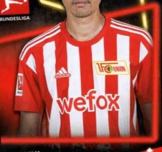 Genki Haraguchi 2022 Topps Bundesliga Stickers