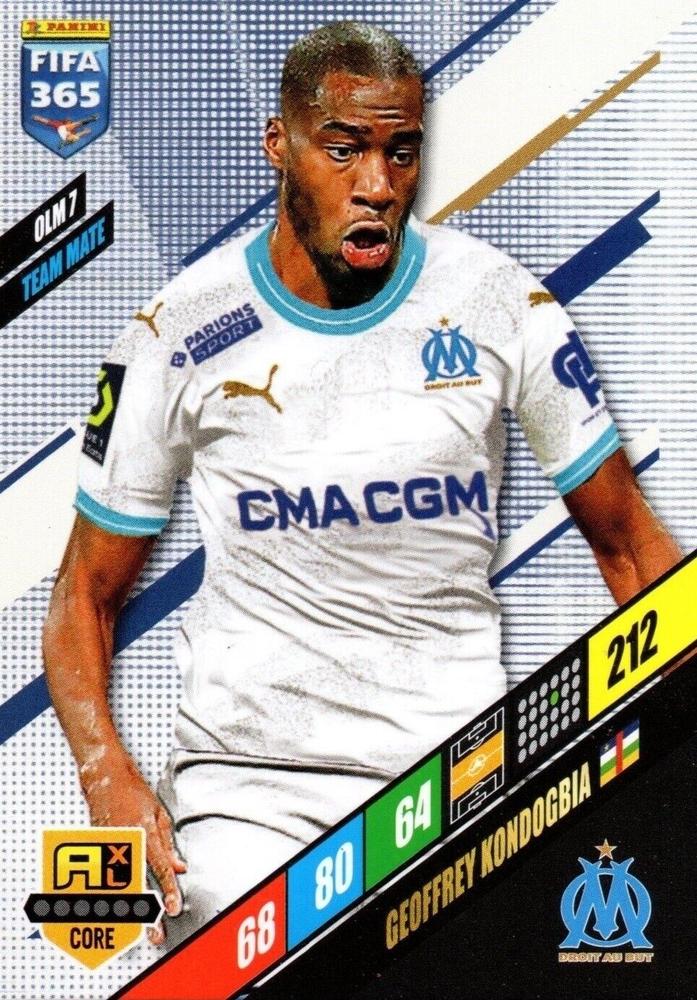 Geoffrey Kondogbia 2024 Panini Adrenalyn XL FIFA 365