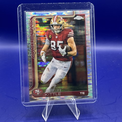 George Kittle 2025 Topps Chrome Pulsar