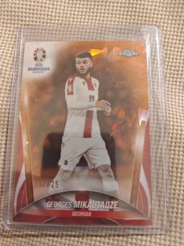 Georges Matautadze 2024 Topps Chrome Orange /25