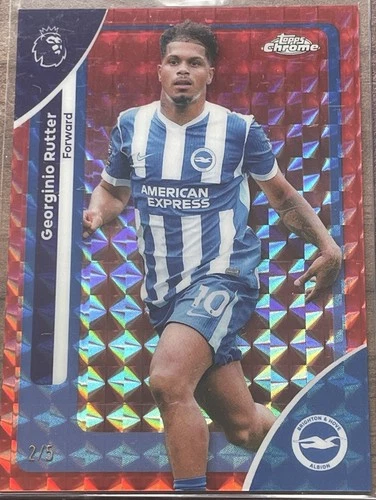 Georginio Rutter 2025 Topps Chrome /5