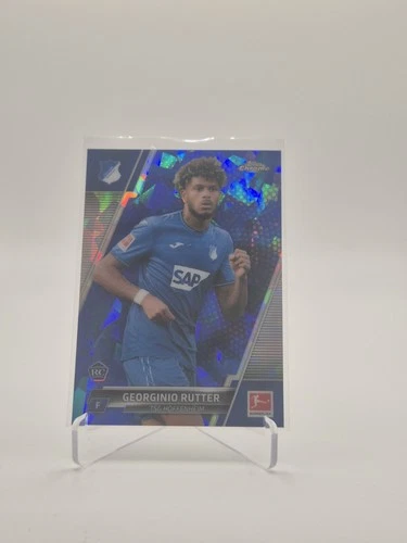 Georginio Rutter 2021 Topps Chrome Bundesliga Sapphire Edition