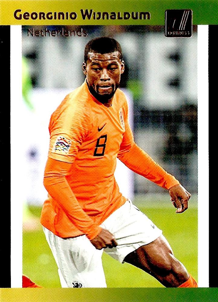 Georginio Wijnaldum 2018 Panini Donruss Soccer 17