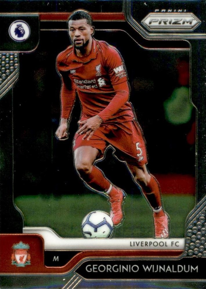 Georginio Wijnaldum 2019 Panini Prizm Premier League 15