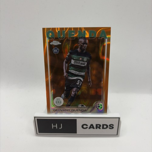 Geovany Quenda 2025 Topps Chrome Orange Lava /25