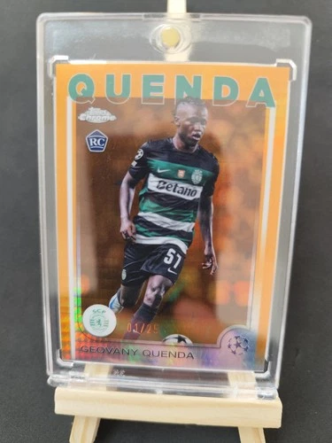 Geovany Quenda 2025 Topps Chrome UCC /25