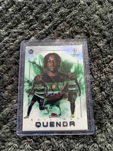 Geovany Quenda 2024 Topps Finest UEFA Refractor