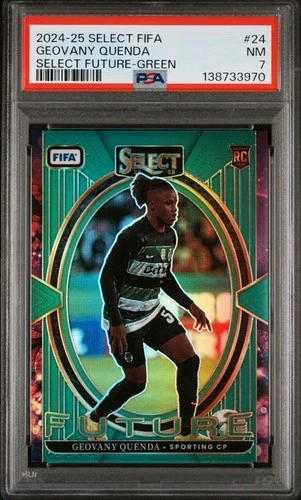 Geovany Quenda 2024 Panini Select FIFA Green /5