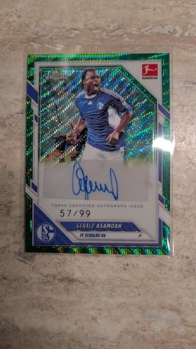 Gerald Asamoah 2025 Topps Chrome Green /99
