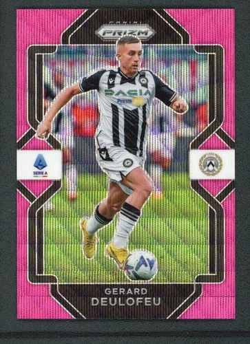 Gerard Deulofeu 2022 Panini Chronicles Pink Wave /19