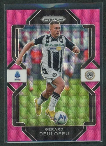 Gerard Deulofeu 2022 Panini Cronache Prizm Serie A Rosa /19