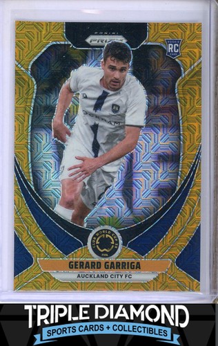 Gerard Garriga 2025 Panini Prizm Club World Cup Gold Mojo Prizm /25