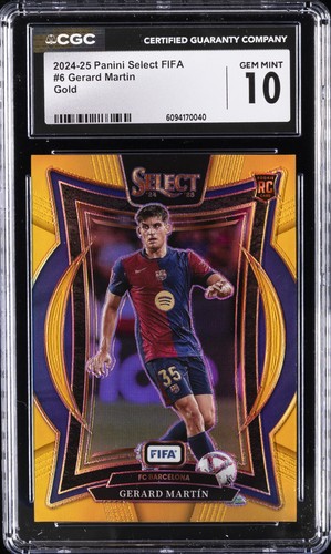 Gerard Martin 2024 Panini Select Gold /10