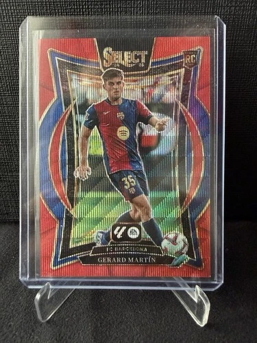 Gerard Martin 2024 Panini Select Red Wave