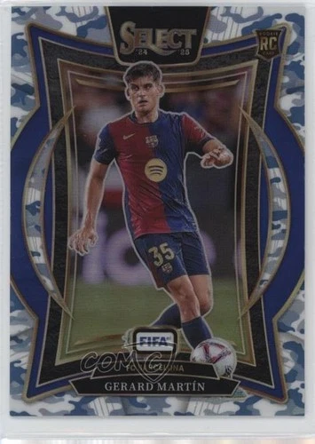 Gerard Martín 2024 Panini Select FIFA Winter Camo Prizm /30