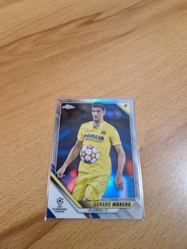 Gerard Moreno 2021 Topps Chrome Refractor