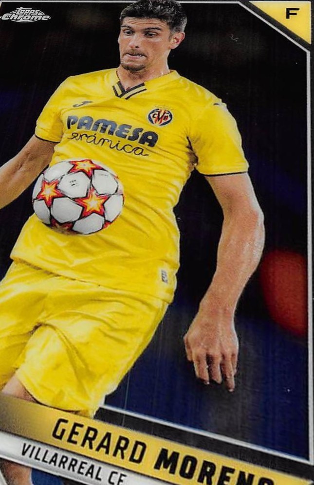 Gerard Moreno 2021 Topps Chrome UCC 23