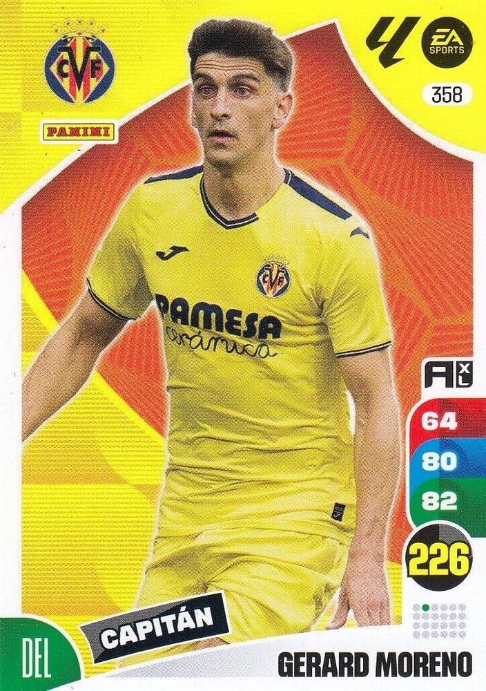 Gerard Moreno 2024 Panini Adrenalyn XL La Liga