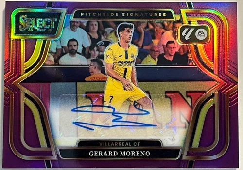 Gerard Moreno 2025 Panini Select Purple /49