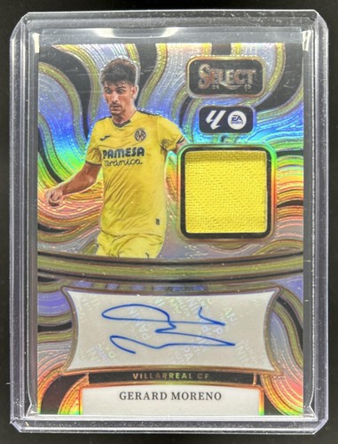 Gerard Moreno 2024 Panini Select Silver Prizm