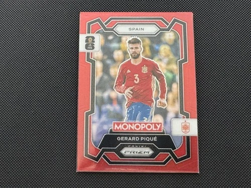 Gerard Pique 2026 Panini Prizm Red Prizm