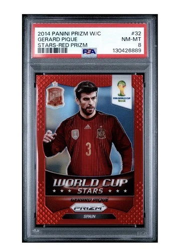 Gerard Pique 2014 Panini Prizm Red Prizm /149