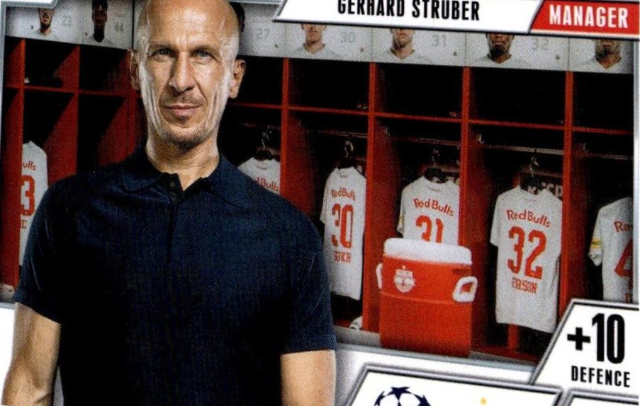 Gerhard Struber 2023 Topps Match Attax UEFA Club Competitions Extra