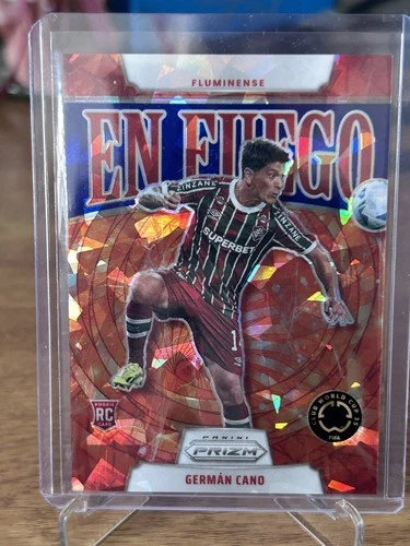 German Cano 2025 Panini Prizm FIFA Club World Cup Blue Ice /99