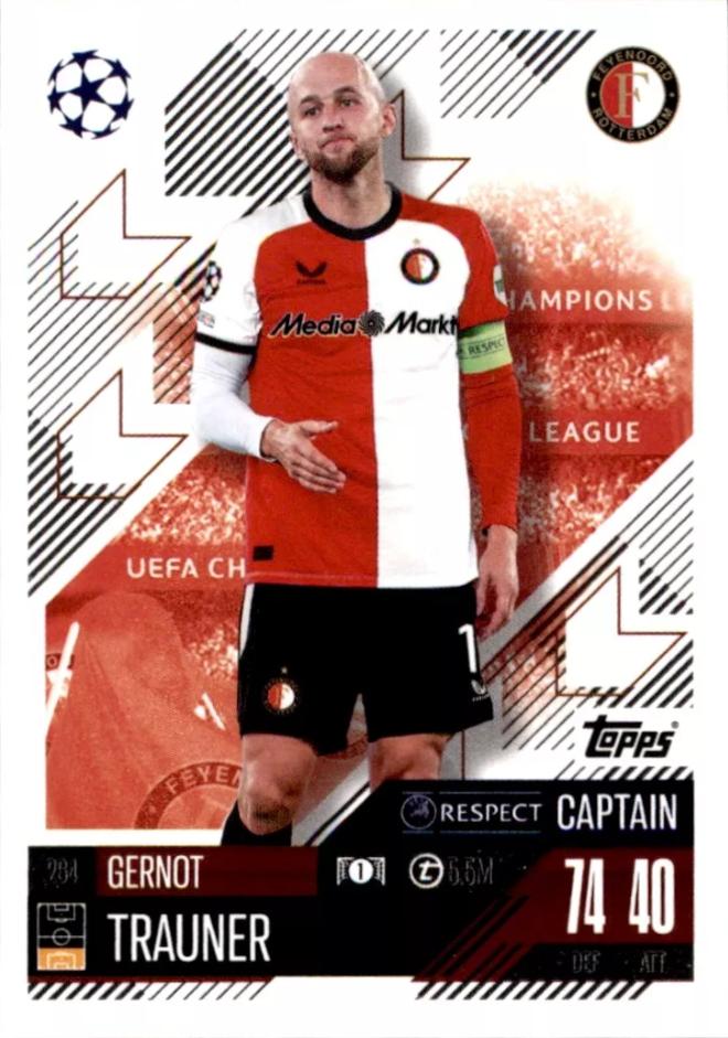 Gernot Trauner 2024 Topps Match Attax UEFA Club Competitions