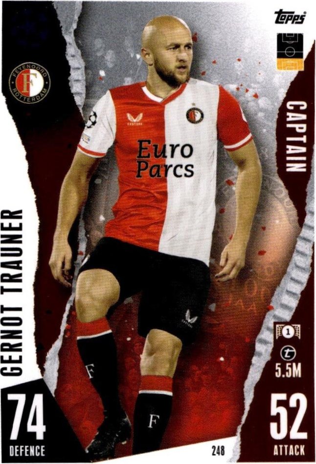 Gernot Trauner 2023 Topps Match Attax UEFA Club Competitions