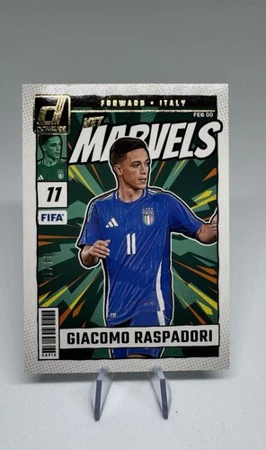 Giacomo Raspadori 2024 Panini Donruss FIFA Gold /10