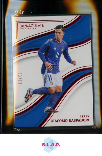 Giacomo Raspadori 2023 Panini Immaculate Collection 3/19