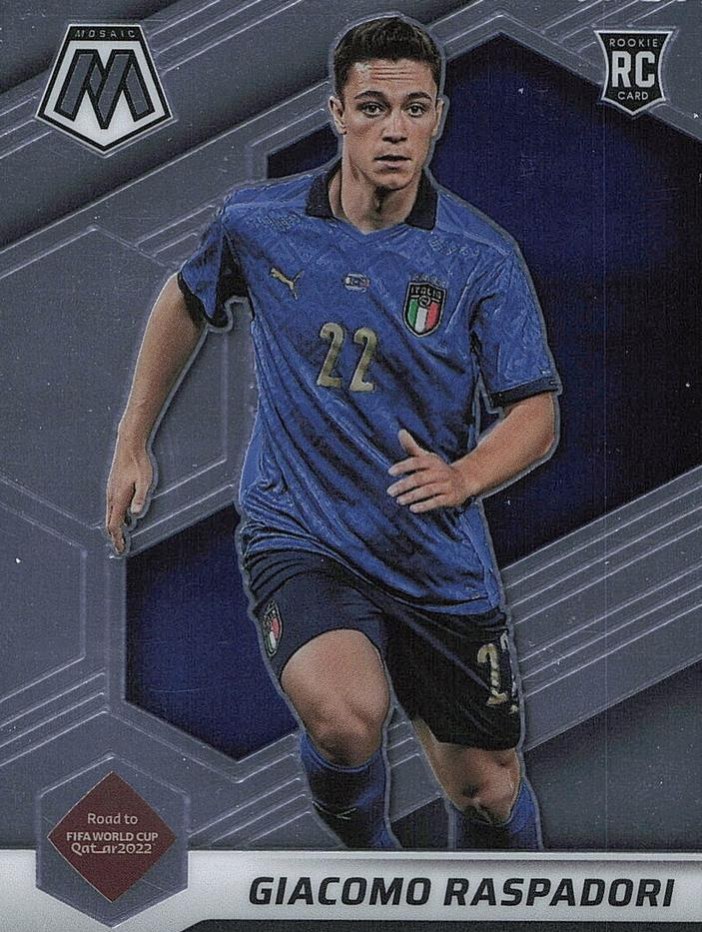 Giacomo Raspadori 2021 Panini Mosaic Road to FIFA World Cup