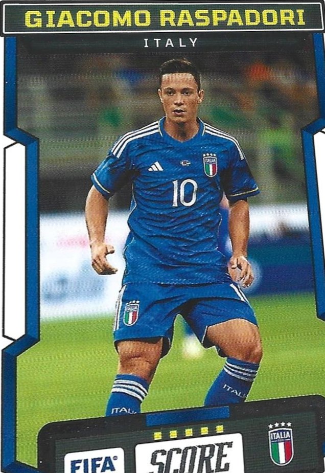 Giacomo Raspadori 2023 Panini Score FIFA