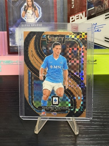 Giacomo Raspadori 2024 Panini Select Bronze Checker /45