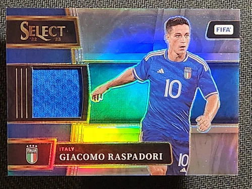 Giacomo Raspadori 2022 Panini Select FIFA Prizm