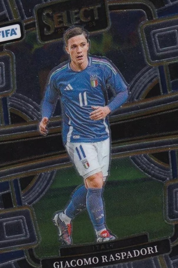 Giacomo Raspadori 2023 Panini Select Red /149