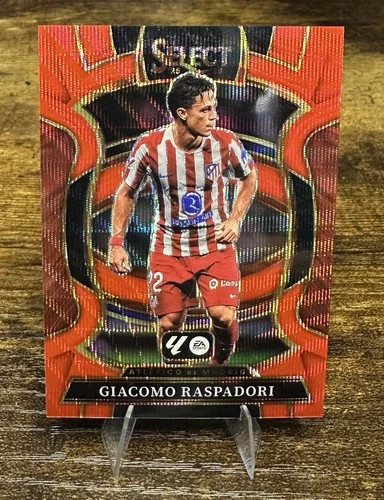 Giacomo Raspadori 2025 Panini Select Red Wave /59