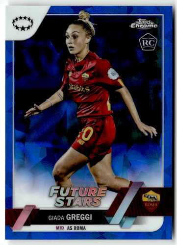 Giada Greggi 2023 Topps Women's Champions League Sapphire