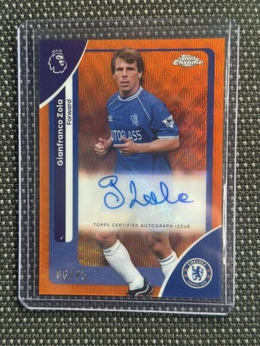 Gianfranco Zola 2026 Topps Chrome /25