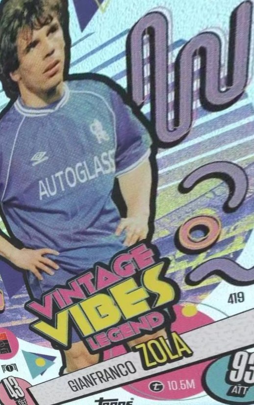 Gianfranco Zola 2024 Topps Match Attax UEFA Club Competitions